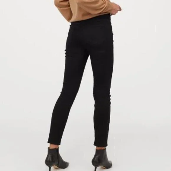 H&M Black Skinny Jeans 27X32 - Picture 2 of 8